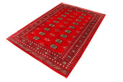 Red Bokhara 4' 7 x 6' 7 - No. 45876 - ALRUG Rug Store