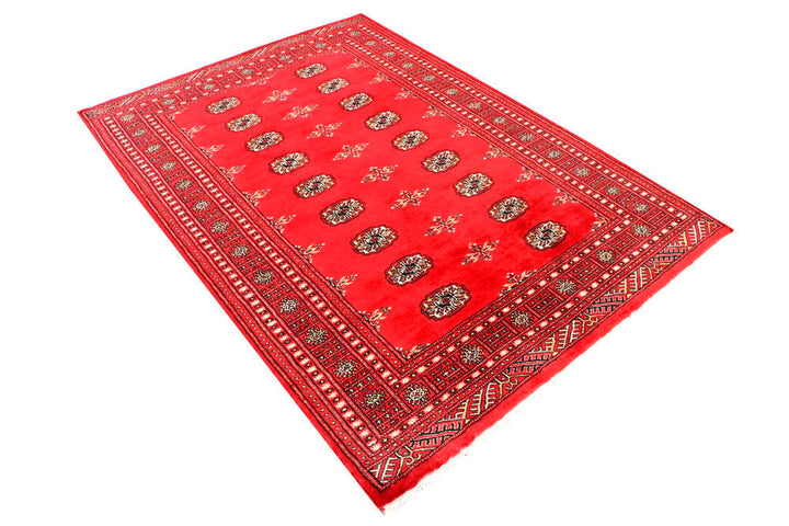Red Bokhara 4' 7 x 6' 7 - No. 45876 - ALRUG Rug Store