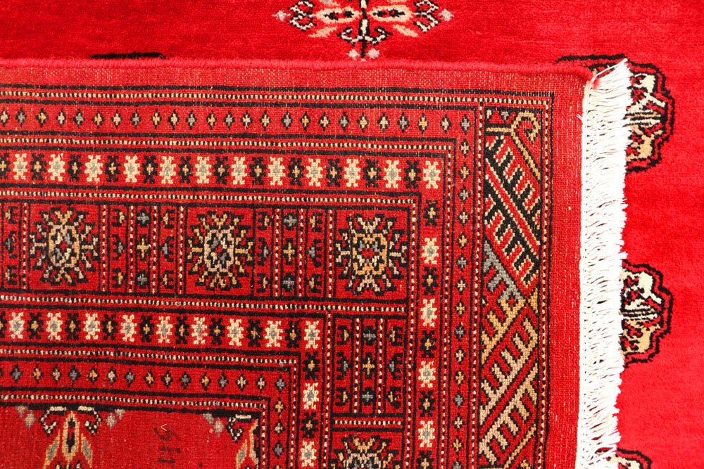 Red Bokhara 4' 7 x 6' 7 - No. 45876 - ALRUG Rug Store