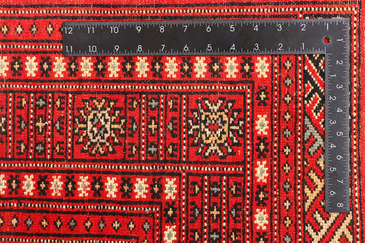 Red Bokhara 4' 7 x 6' 7 - No. 45876 - ALRUG Rug Store