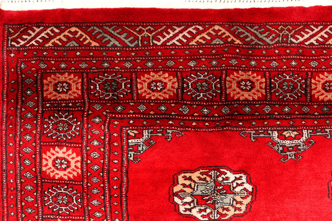 Red Bokhara 4'  6" x 7'  3" - No. QA59015