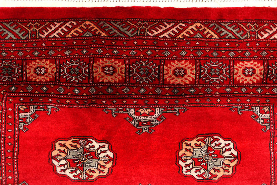 Red Bokhara 4'  6" x 7'  3" - No. QA59015