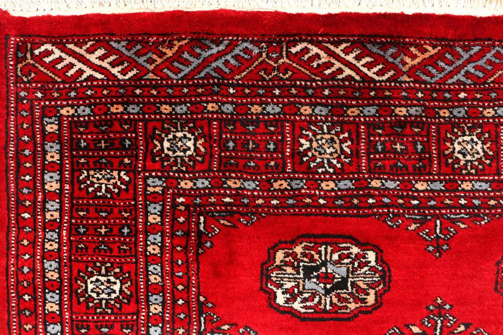 Dark Red Bokhara 4' 8 x 6' 7 - No. 45885 - ALRUG Rug Store