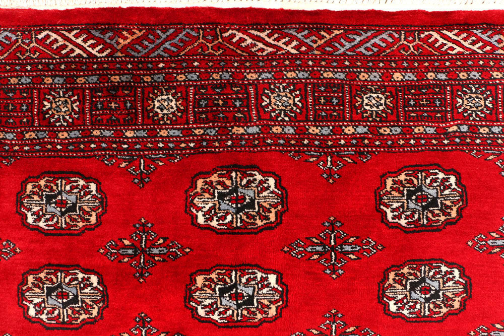 Dark Red Bokhara 4' 8 x 6' 7 - No. 45885 - ALRUG Rug Store