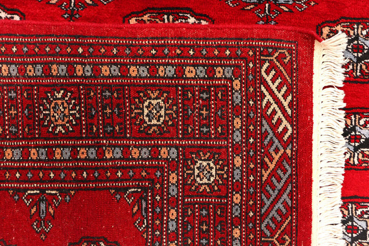 Dark Red Bokhara 4' 8 x 6' 7 - No. 45885 - ALRUG Rug Store