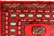 Crimson Bokhara 4' 9 x 6' 9 - No. 45895 - ALRUG Rug Store