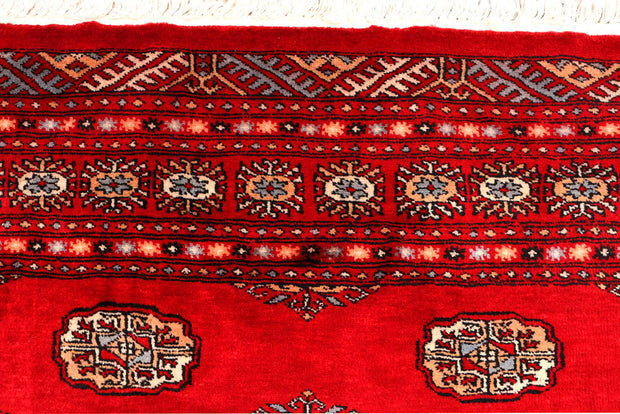 Red Bokhara 4' 6 x 6' - No. 45898 - ALRUG Rug Store