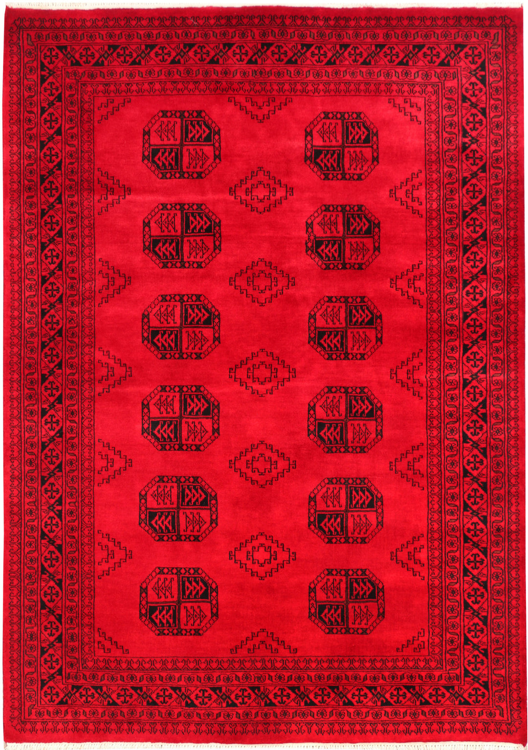 Red Fil Pa 4' 7 x 6' 7 - No. 45899 - ALRUG Rug Store