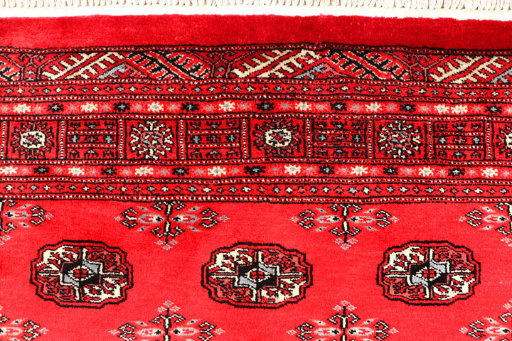 Crimson Bokhara 4' 7 x 6' 9 - No. 45900 - ALRUG Rug Store