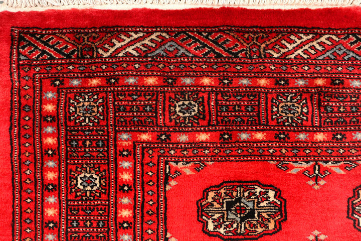Red Bokhara 4' 8 x 6' 9 - No. 45906 - ALRUG Rug Store