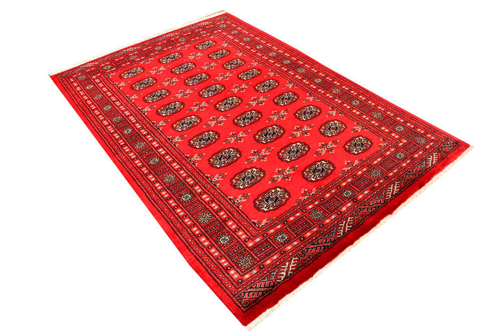 Red Bokhara 4' 8 x 6' 9 - No. 45906 - ALRUG Rug Store
