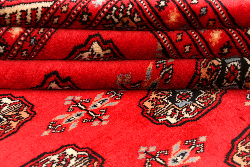 Red Bokhara 4' 8 x 6' 9 - No. 45906 - ALRUG Rug Store