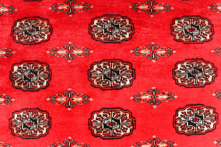 Red Bokhara 4' 8 x 6' 8 - No. 45907 - ALRUG Rug Store