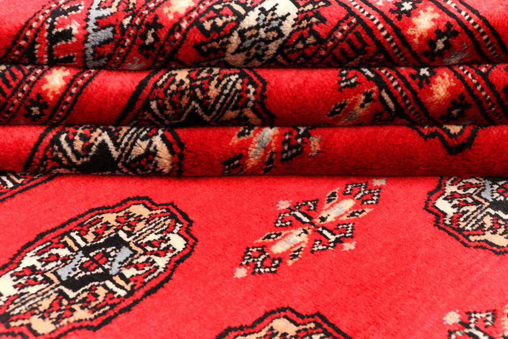 Red Bokhara 4' 8 x 6' 8 - No. 45907 - ALRUG Rug Store
