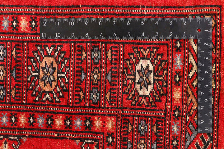 Red Bokhara 4' 8 x 6' 8 - No. 45907 - ALRUG Rug Store