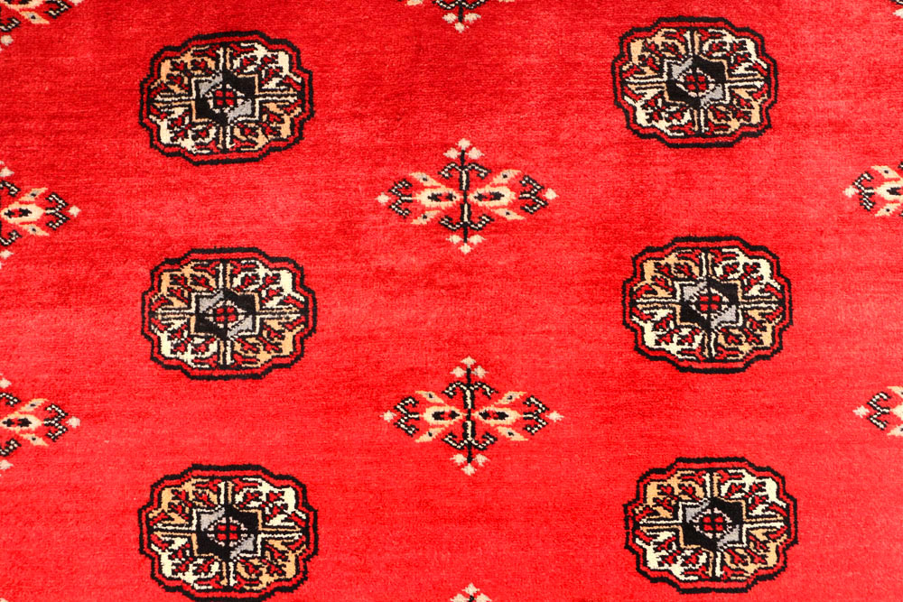 Red Bokhara 4' 9 x 6' 4 - No. 45913 - ALRUG Rug Store