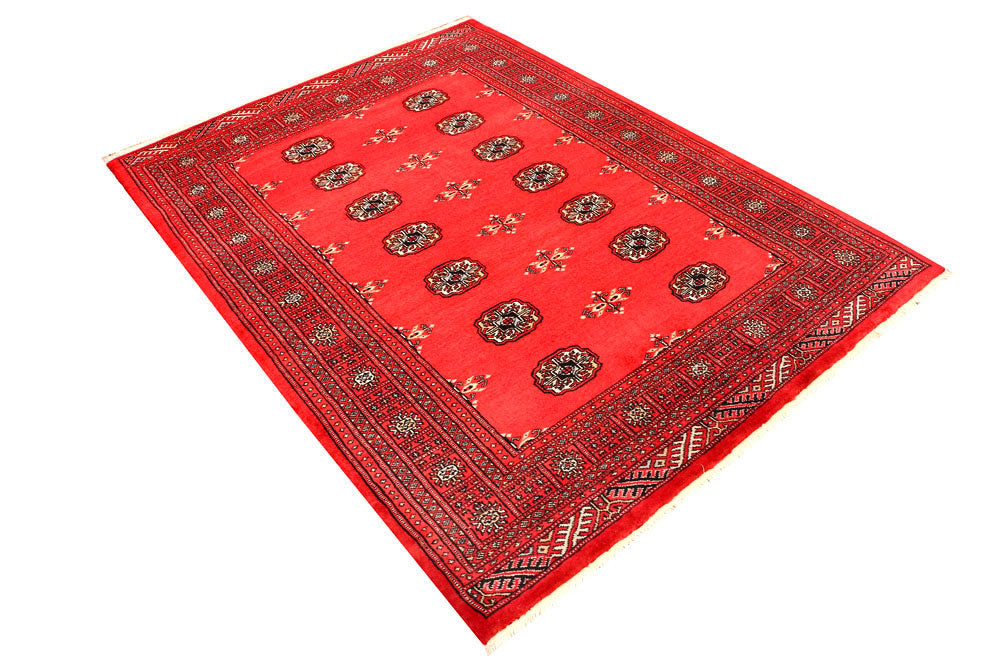 Red Bokhara 4' 9 x 6' 4 - No. 45913 - ALRUG Rug Store