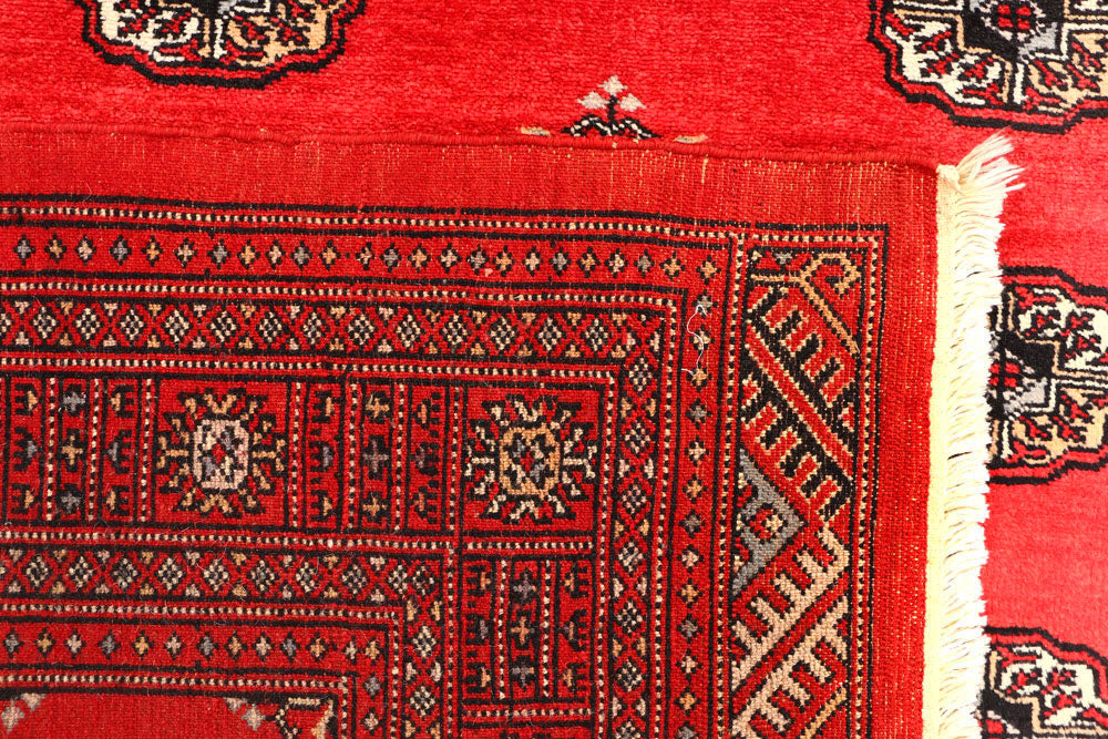 Red Bokhara 4' 9 x 6' 4 - No. 45913 - ALRUG Rug Store