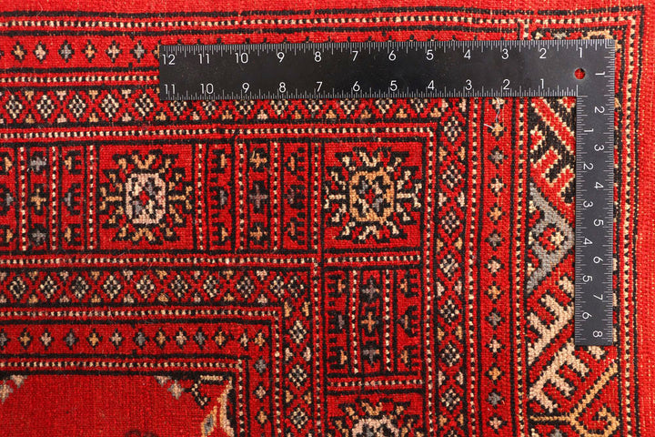Red Bokhara 4' 9 x 6' 4 - No. 45913 - ALRUG Rug Store