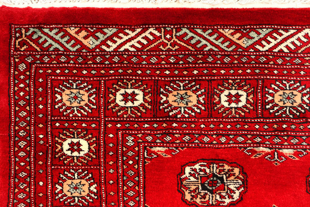 Dark Red Bokhara 4' 8 x 5' 9 - No. 45914 - ALRUG Rug Store