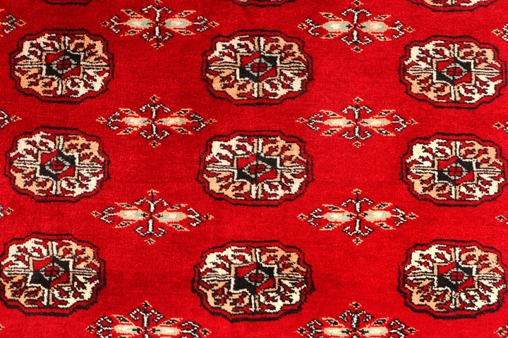 Dark Red Bokhara 4' 8 x 5' 9 - No. 45914 - ALRUG Rug Store