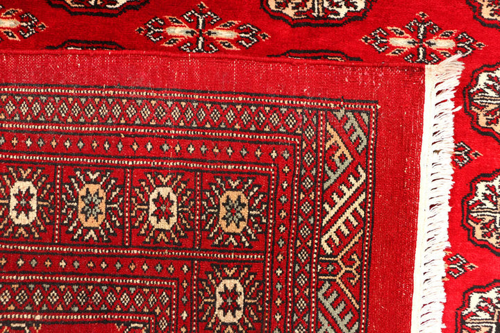 Dark Red Bokhara 4' 8 x 5' 9 - No. 45914 - ALRUG Rug Store