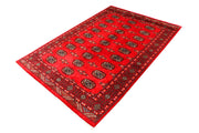 Crimson Bokhara 4' 7 x 6' 7 - No. 45916 - ALRUG Rug Store