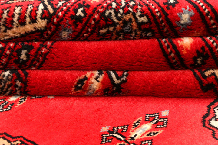 Crimson Bokhara 4' 7 x 6' 7 - No. 45916 - ALRUG Rug Store