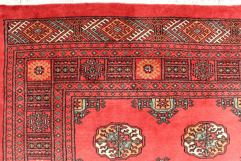 Light Coral Bokhara 5' 7 x 7' 8 - No. 45919 - ALRUG Rug Store