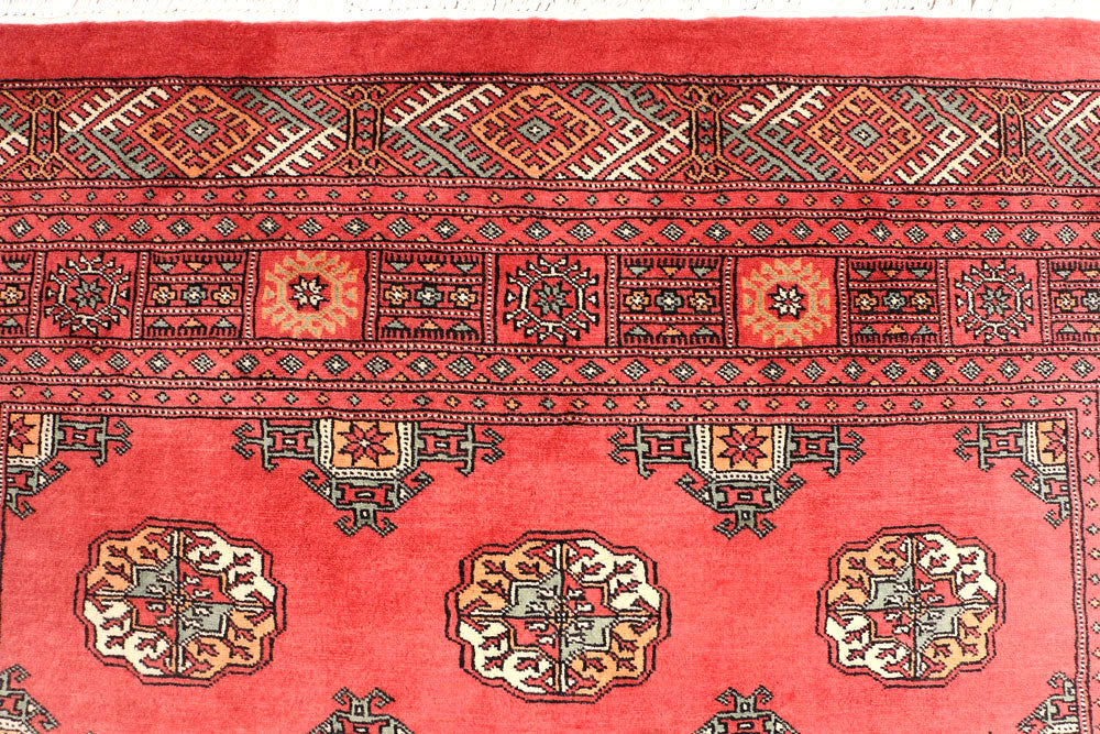 Light Coral Bokhara 5' 7 x 7' 8 - No. 45919 - ALRUG Rug Store