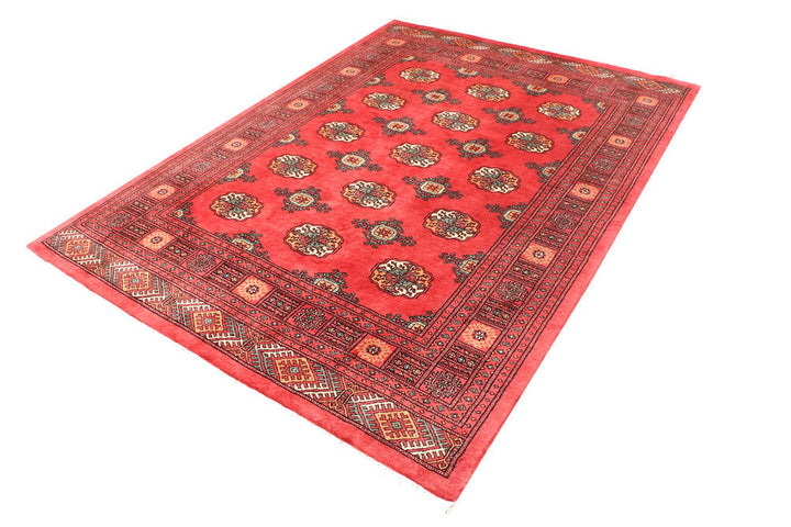 Light Coral Bokhara 5' 7 x 7' 8 - No. 45919 - ALRUG Rug Store