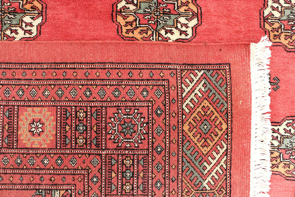 Light Coral Bokhara 5' 7 x 7' 8 - No. 45919 - ALRUG Rug Store