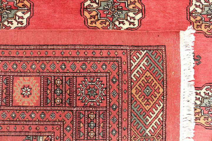Light Coral Bokhara 5' 7 x 7' 8 - No. 45919 - ALRUG Rug Store