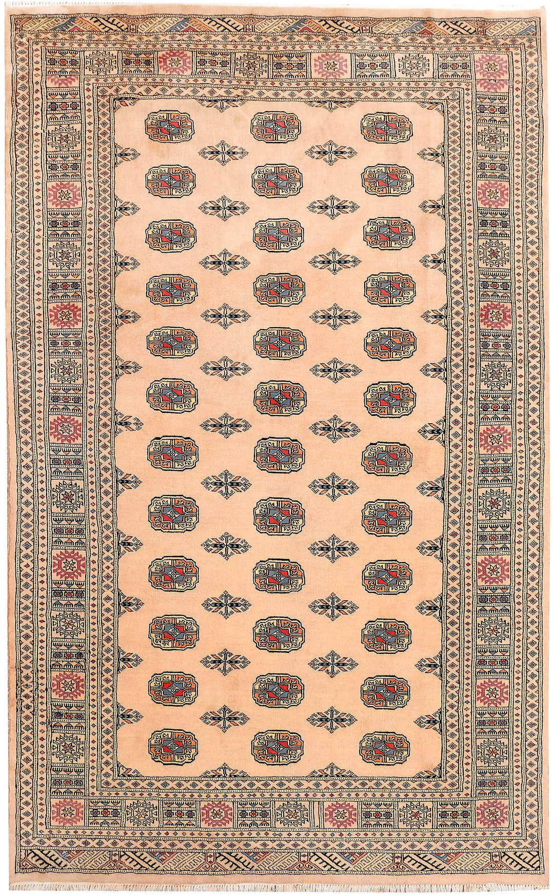 Wheat Bokhara 5' 6 x 8' 11 - No. 45926 - ALRUG Rug Store
