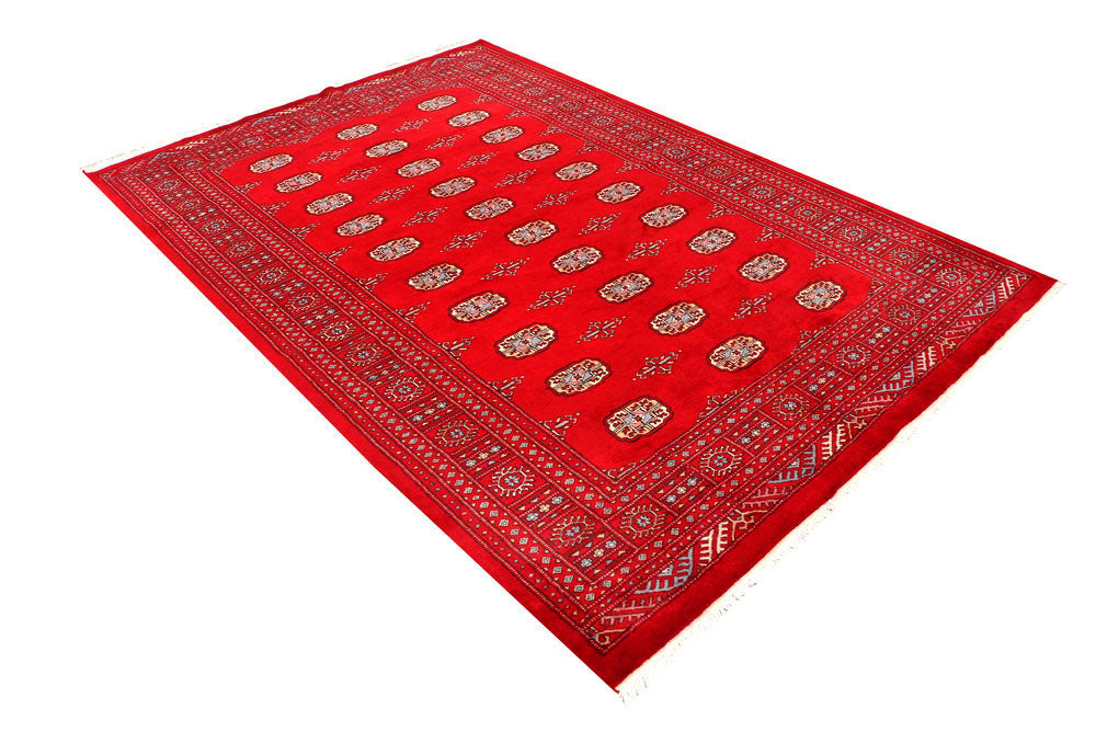 Red Bokhara 5' 7 x 8' 2 - No. 45939 - ALRUG Rug Store