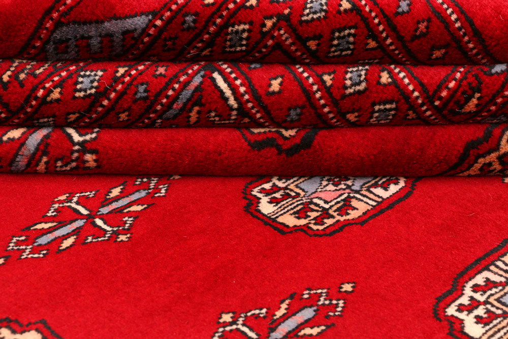 Red Bokhara 5' 7 x 8' 2 - No. 45939 - ALRUG Rug Store