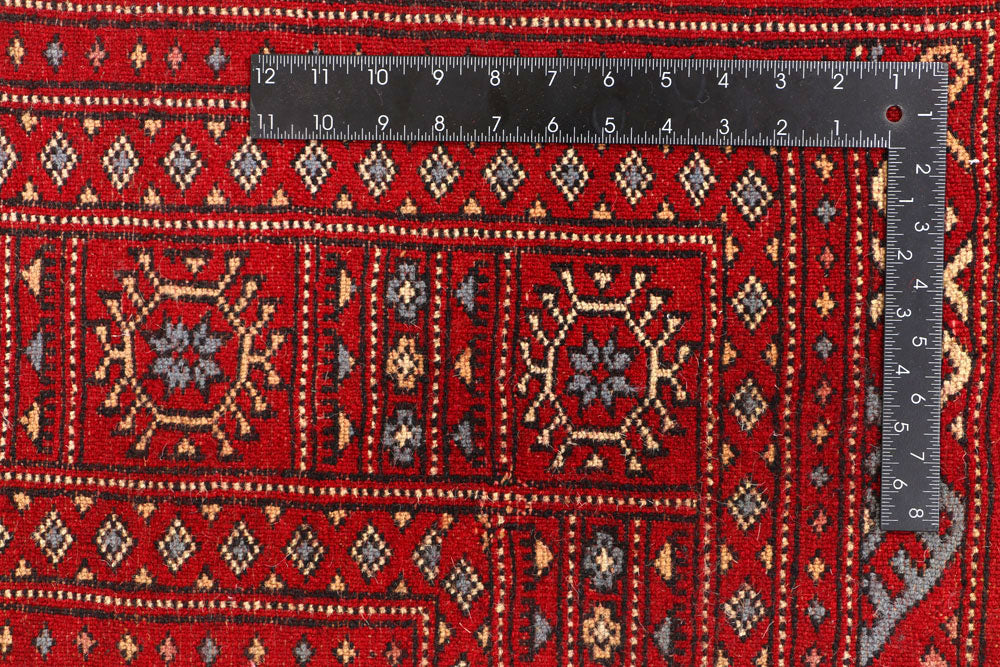 Red Bokhara 5' 7 x 8' 2 - No. 45939 - ALRUG Rug Store