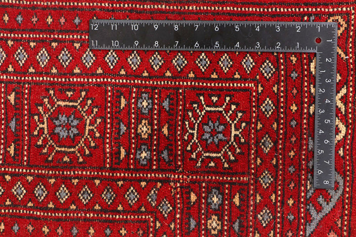 Red Bokhara 5' 7 x 8' 2 - No. 45939 - ALRUG Rug Store