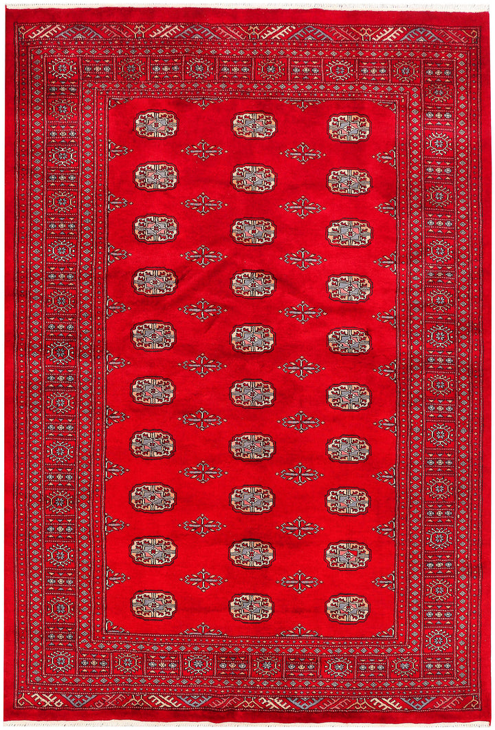 Red Bokhara 5' 7 x 8' 2 - No. 45939 - ALRUG Rug Store