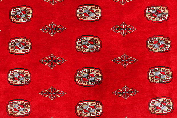 Red Bokhara 5' 8 x 8' - No. 45941 - ALRUG Rug Store