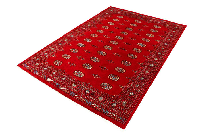 Red Bokhara 5' 8 x 8' - No. 45941 - ALRUG Rug Store