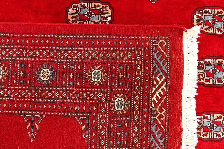 Red Bokhara 5' 8 x 8' - No. 45941 - ALRUG Rug Store