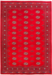 Red Bokhara 5' 8 x 8' - No. 45941 - ALRUG Rug Store