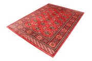 Indian Red Bokhara 5' 6 x 7' 3 - No. 45958 - ALRUG Rug Store