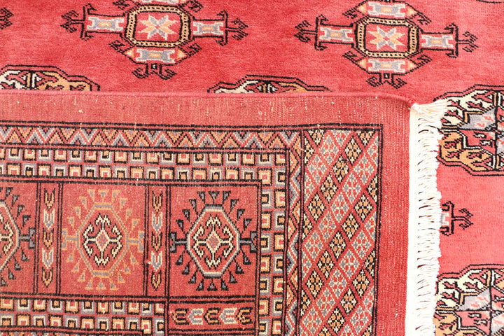Indian Red Bokhara 5' 6 x 7' 3 - No. 45958 - ALRUG Rug Store