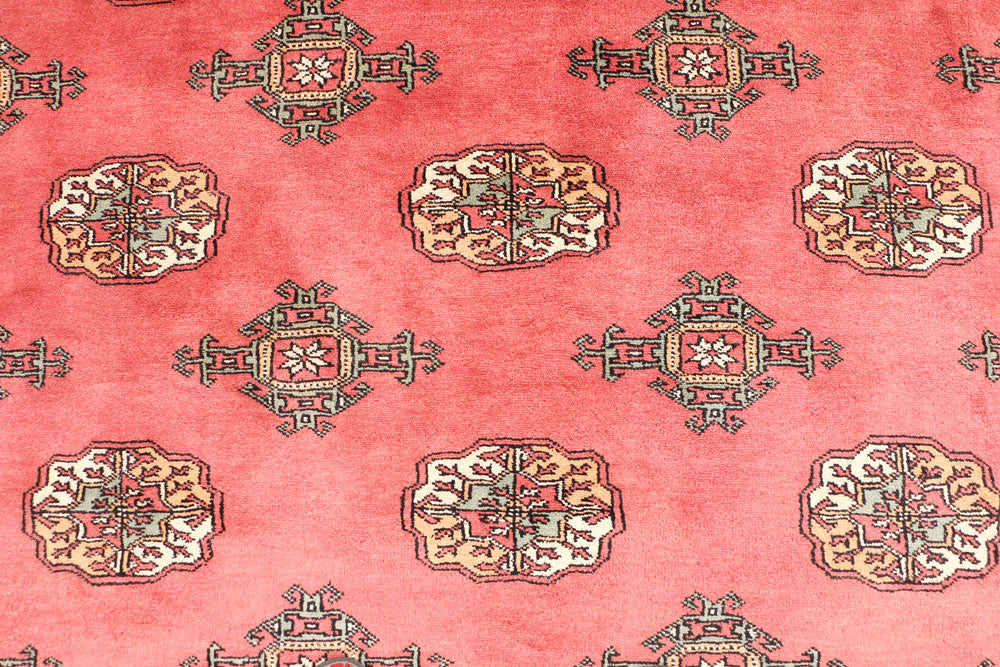 Indian Red Bokhara 5' 7 x 8' 2 - No. 45971 - ALRUG Rug Store