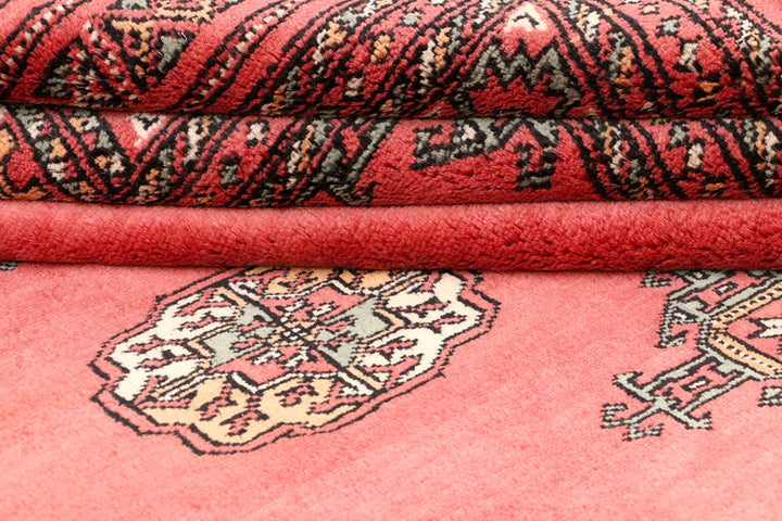Indian Red Bokhara 5' 7 x 8' 2 - No. 45971 - ALRUG Rug Store