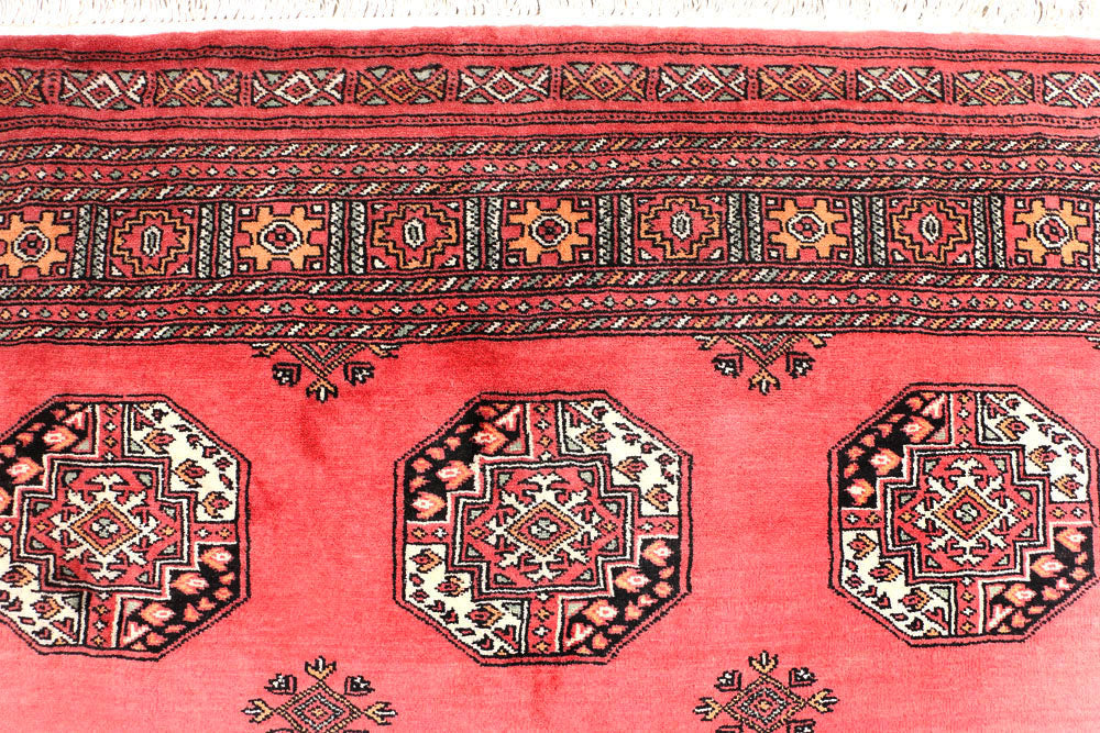 Indian Red Bokhara 5' 7 x 8' 1 - No. 45987 - ALRUG Rug Store