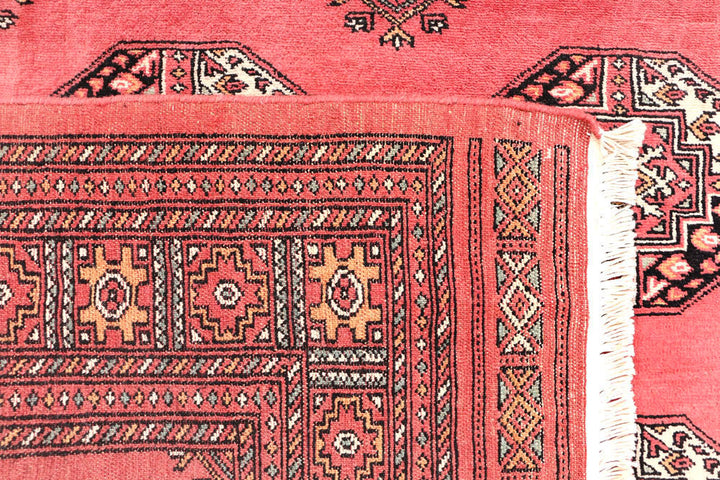 Indian Red Bokhara 5' 7 x 8' 1 - No. 45987 - ALRUG Rug Store