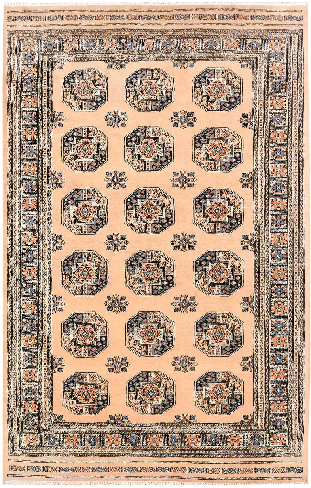 Bisque Fil Pa 5' 7 x 8' 8 - No. 45993 - ALRUG Rug Store
